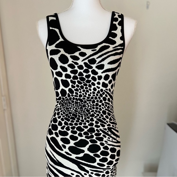 Michael Kors Cow Print Dress - Picture 1 of 4